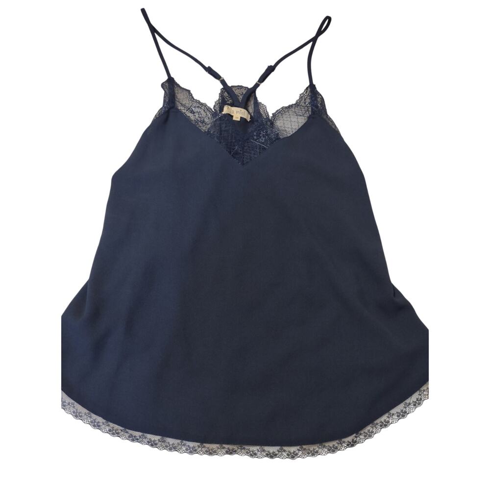 Lace Trim Cami Tankā Women's M Fairycore Festival Babydoll Boho Y2K Style Grunge